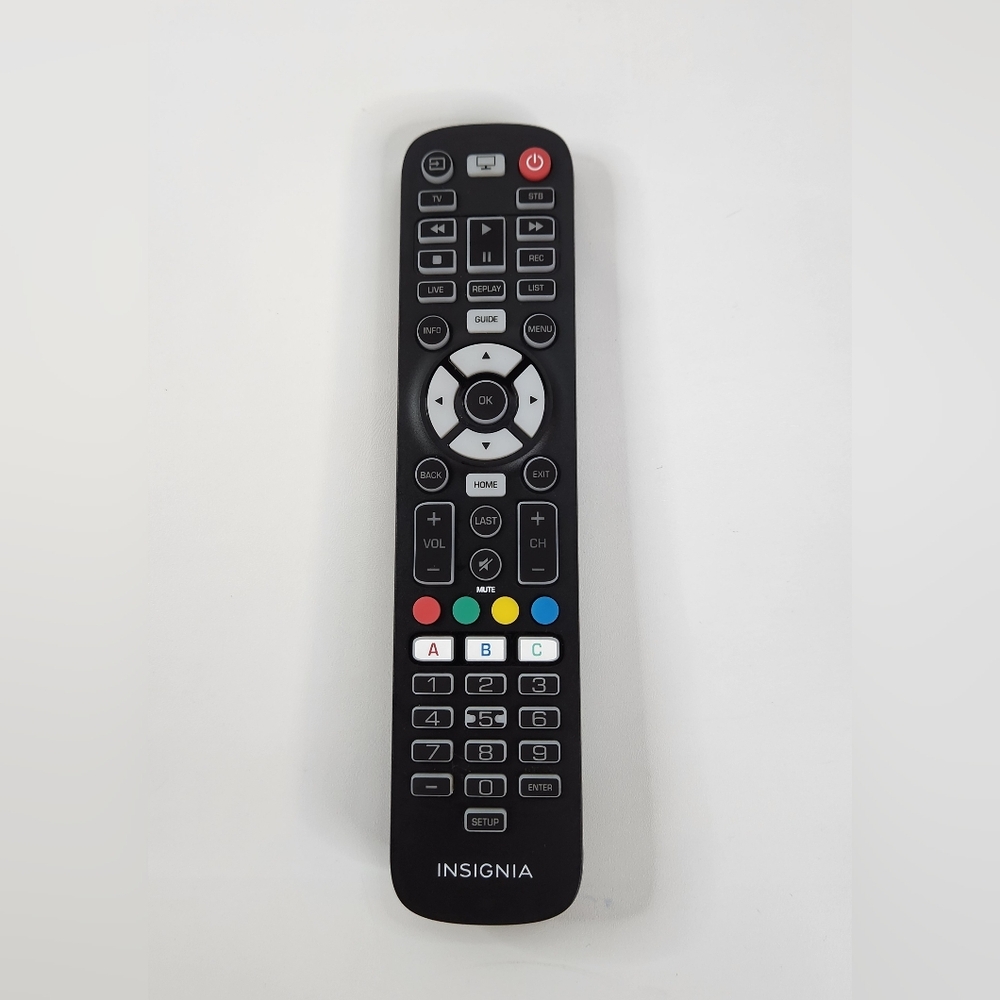 Universal Remote 8-Device TV Soundbar Cable Box Backlit Keys Tested (NS-RMT8D21)